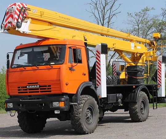 Аренда автовышки в Рубцовске и  Алтайском крае